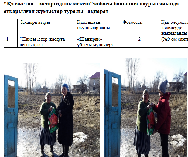 Қамқорлық көрсету